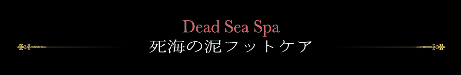 死海の泥ボディケア