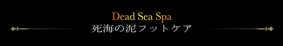 死海の泥ボディケア