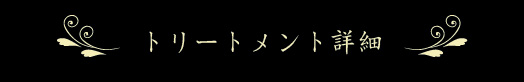 トリートメント詳細